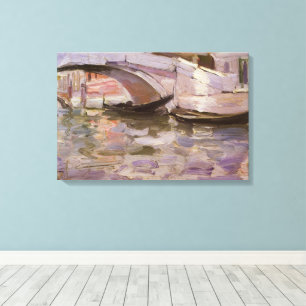 Toile Gondoles par John Singer Sargent, Art Impressionni