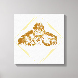 Toile Gorilla vintage