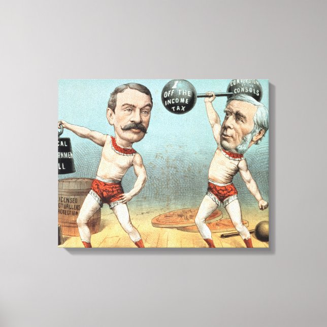 Toile Goschen et Ritchie, le Champion Weight (Recto)