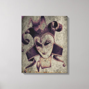 Toile Gothique Renaissance Evil Clown Joker
