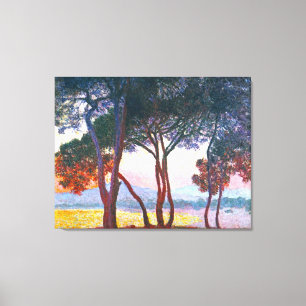 Toile Goupilles de les de Juan, par Claude Monet