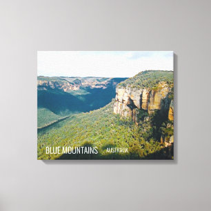Toile Gouvernement Leap Blue Mountains Australie Voyage