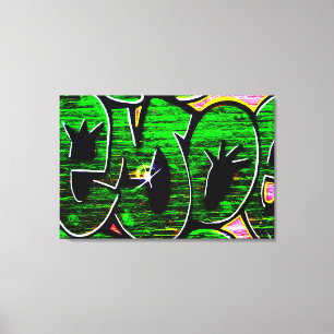 Toile Graffiti 18 36x24 (90x60cm) waccn
