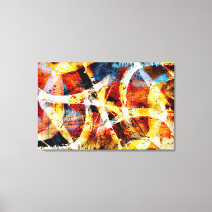 Toile graffiti Abstrait