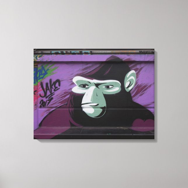 Toile Graffiti Ape (Recto)