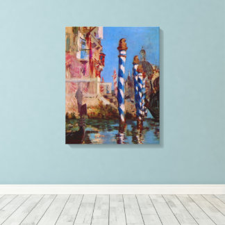 Toile Grand Canal de Venise par Edouard Manet