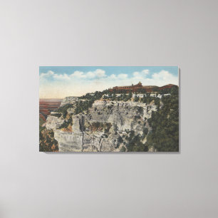 Toile Grand Canyon, Arizona - El Tovar Hotel View