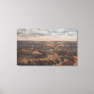 Toile Grand Canyon, Arizona - Ombres nuageuses de Hopi 2