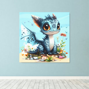 Toile Grand Dragon Œil