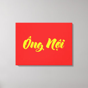 Toile Grand-père vietnamien (paternel) - Ông Noi