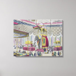 Toile Grande exposition, 1851 : Département indien