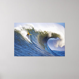 Toile Grande vague à la compétition de surf des Maverick