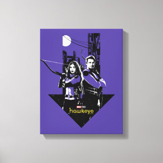 Toile Graphique de Kate Bishop & Hawkeye Arrow