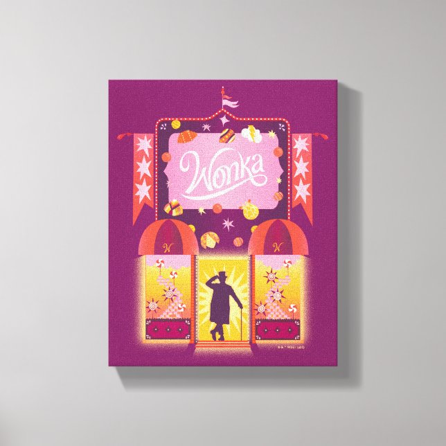 Toile Graphique de la boutique Wonka Candy (Recto)