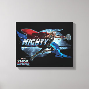 Toile Graphique de pointe puissant Thor Mjölnir