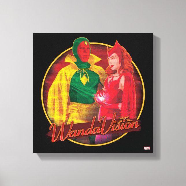 Toile Graphique d'Halloween WandaVision (Recto)