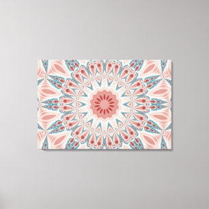 Toile Grattez moderne Kaleidoscope Mandala art fractal