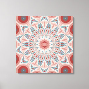 Toile Grattez moderne Kaleidoscope Mandala Triptych