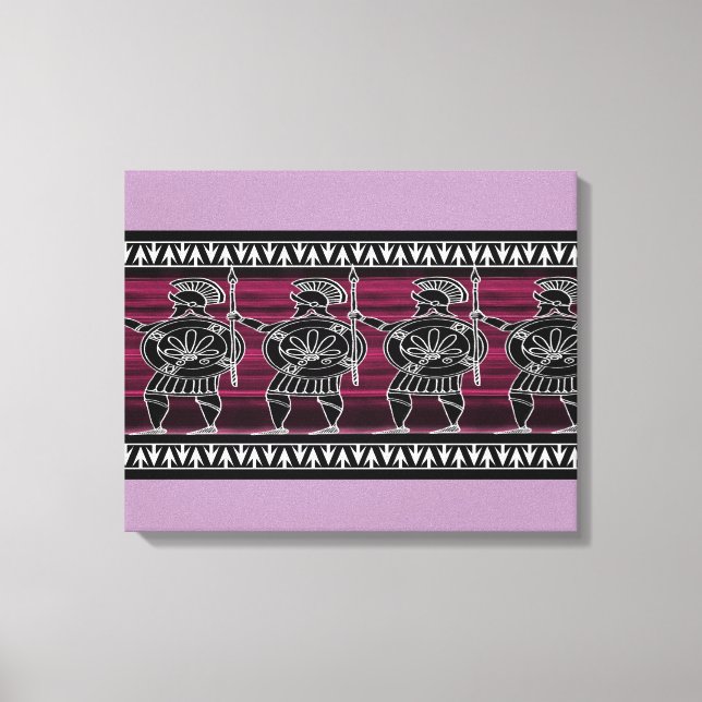 Toile Grec Black (Recto)