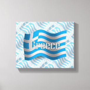 Toile Greece Waving