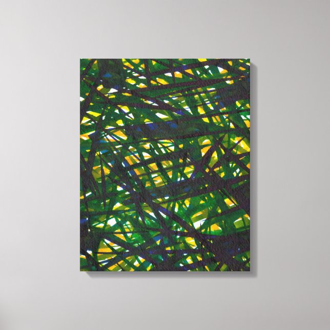 Toile Green Thicket II (Recto)