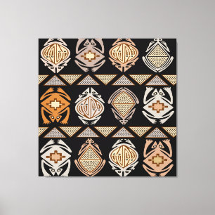 Toile Grenouilles Tribal Leap