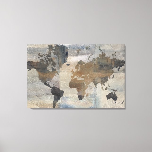 Toile Grey Stone Map (Recto)