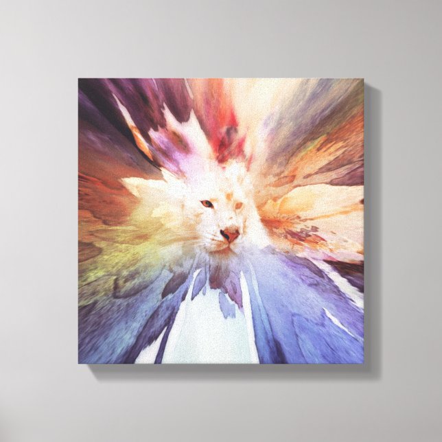 Toile Gros chat (Recto)