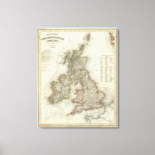 Toile Grossbritannien, Irlande