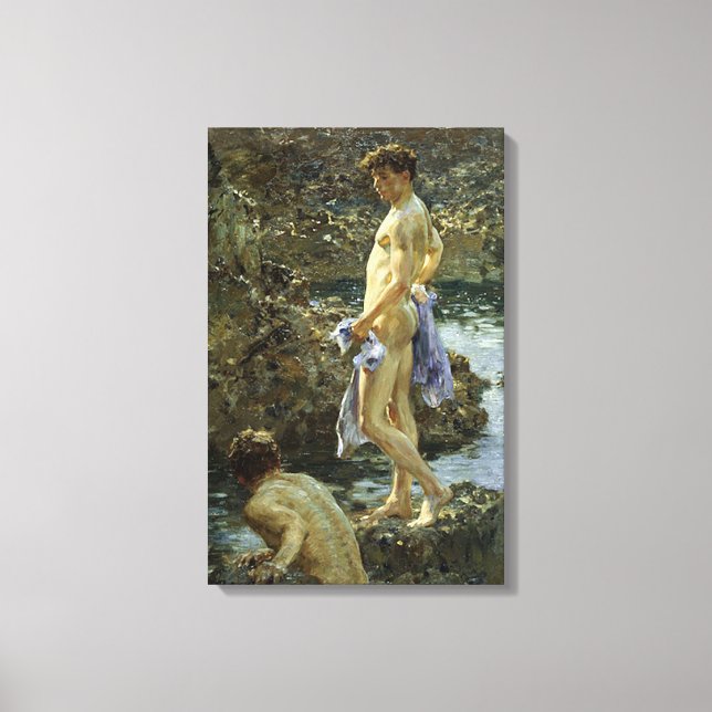 Toile Groupe balnéaire de 1914 (Recto)