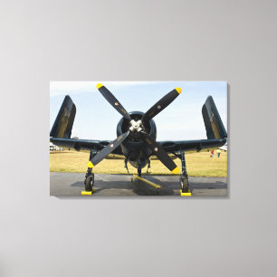 Toile Grumman F8F Bearcat chasseur embarqué de la marine