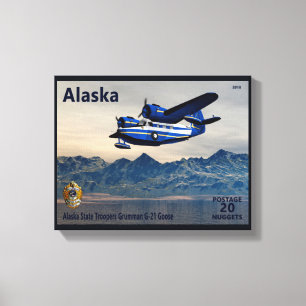 Toile Grumman G-21 Goose - Postage en Alaska