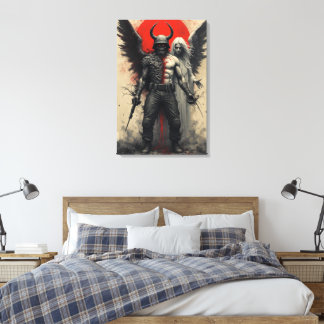 Toile Guardian of Silence – A Warrior’s Last Prayer