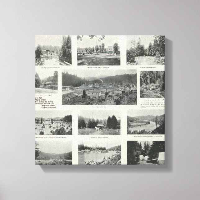 Toile Guerneville, Californie (Recto)