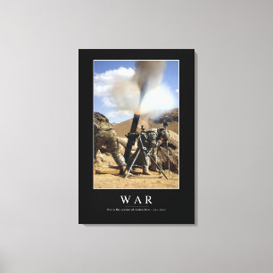 Toile Guerre : Citation 1 inspirée
