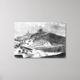 Toile Guerre des Duchies, fortifications danoises