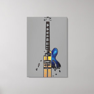 Toile Guitare 4 24x36 (60x90cm) waccnm