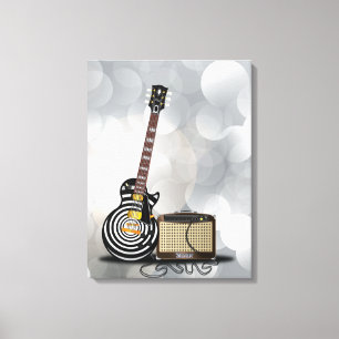Toile Guitare blues
