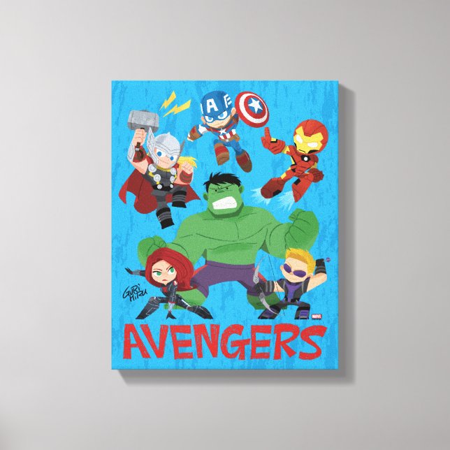 Toile Guri Hiru Avengers (Recto)