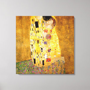 Toile Gustav Klimt La Peinture Classique Du Kiss
