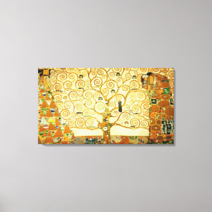 Toile Gustav Klimt L'Arbre De Vie Art Nouveau Vintage