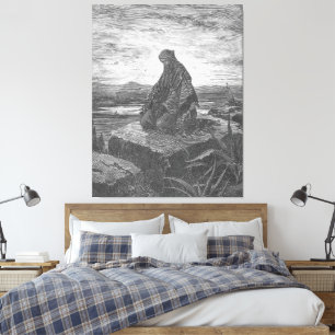 Toile Gustave Doré - Le prophète Isaïe