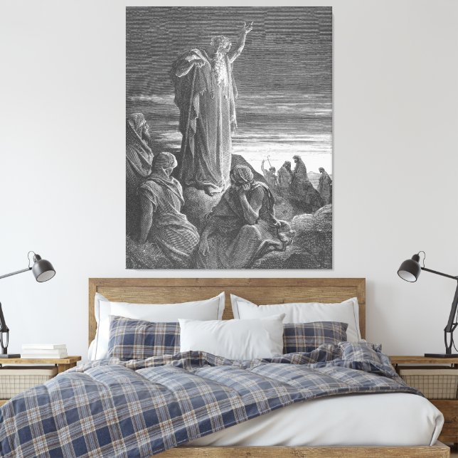 Toile Gustave Doré - The Prophet Ezekiel (Insitu(Chambre))