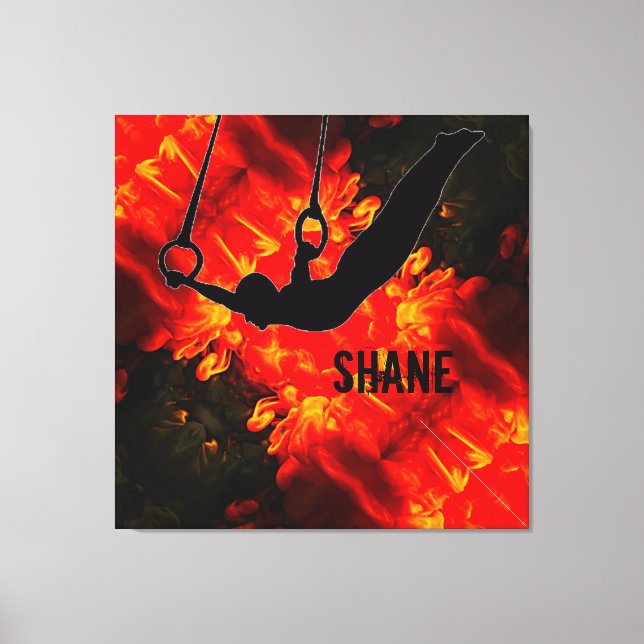 Toile Gymnastique masculine - Lava Destructive Boys Cust (Recto)