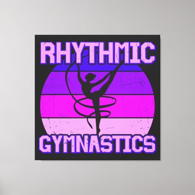 Toile Gymnastique rythmique désorganisée (Recto)