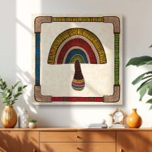 Half Dome Abstract Mushroom