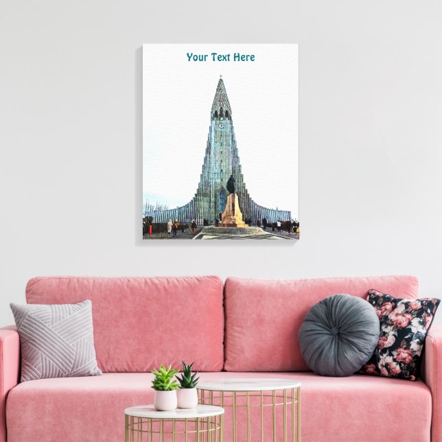Toile Hallgrímskirkja, Reykjavik (Insitu(Salon))