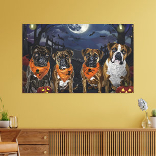 Toile Halloween Éffrayant