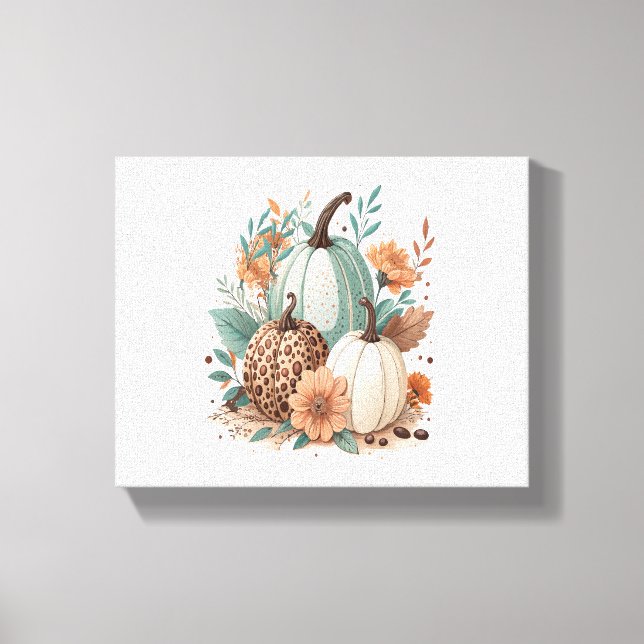 Toile Halloween pour enfants citrouilles (Recto)