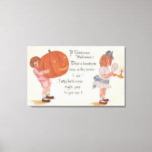 Toile Halloween SalutationUn Halloween glauque
